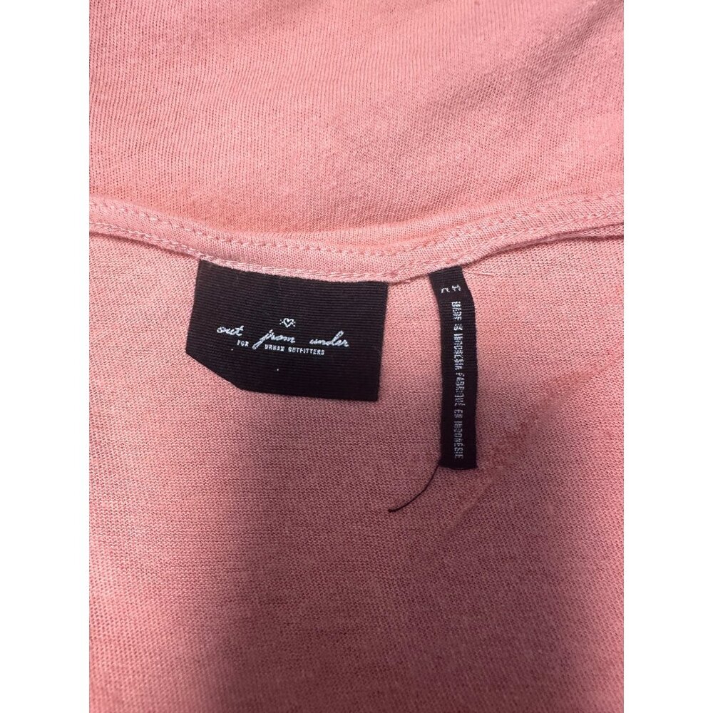 Urban Outfitters Out From Under Cropped Babydoll Tee Pink Size M - Picture 6 of 10